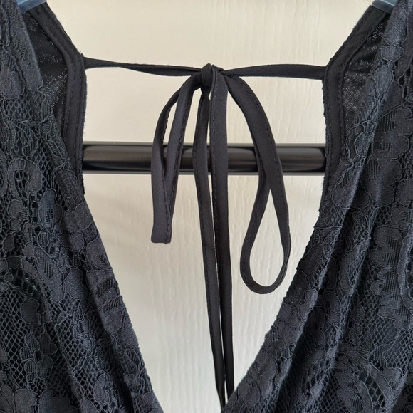 Trixxi Black Lace Romper - Picture 9 of 14